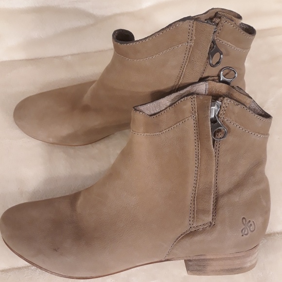 SAM EDELMAN SUEDE BOOTIES SZ 7.5M PM+Q - Picture 6 of 8
